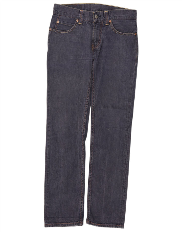 Męskie jeansy Levi's 511 Slim W31 L32 Granatowa bawełna