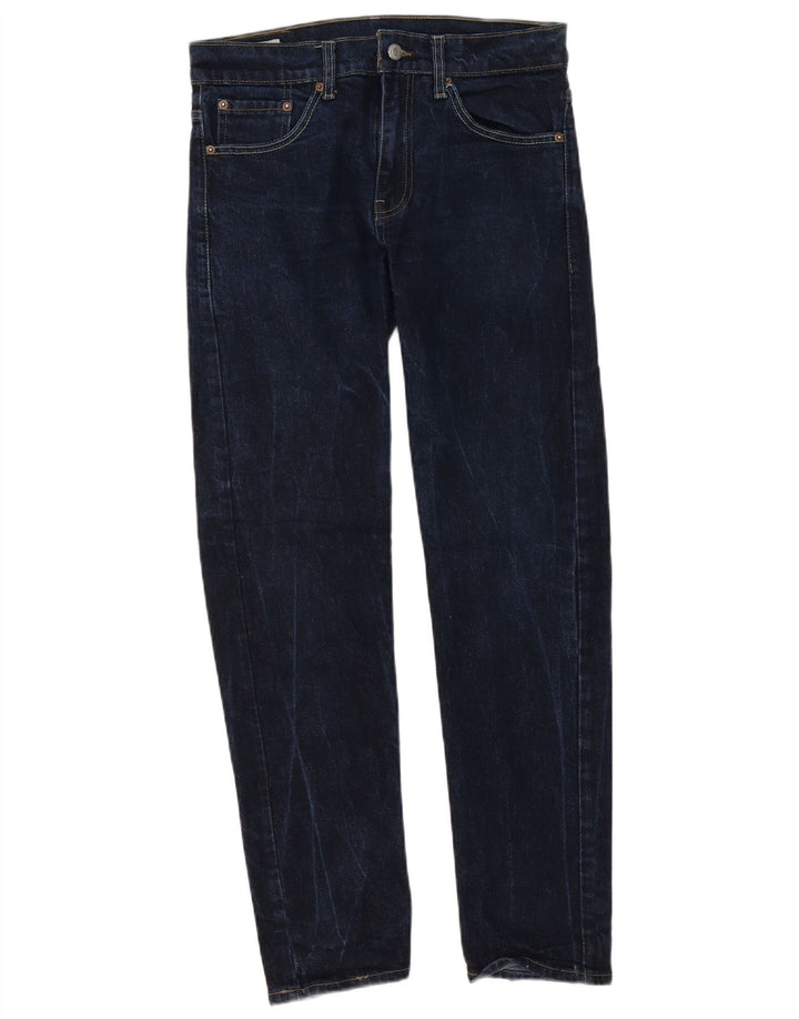 Męskie jeansy Levi's 511 Slim W30 L30 Granatowa bawełna