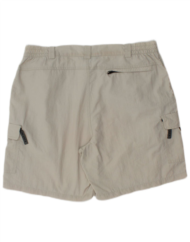 Męskie spodenki cargo MC Kee, duże W34, szary nylon