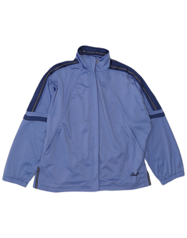 Damska bluza dresowa typu oversize Diadora UK 12 w kolorze średnioniebieskim