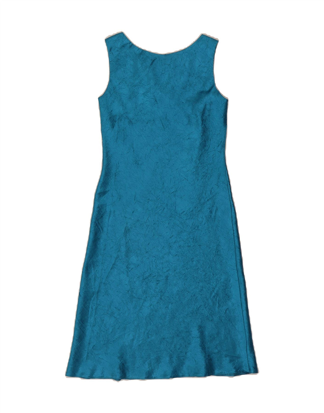 MONSOON Womens Sleeveless Sheath Dress UK 8 Small  Blue Vintage Monsoon and Second-Hand Monsoon from Messina Hembry 