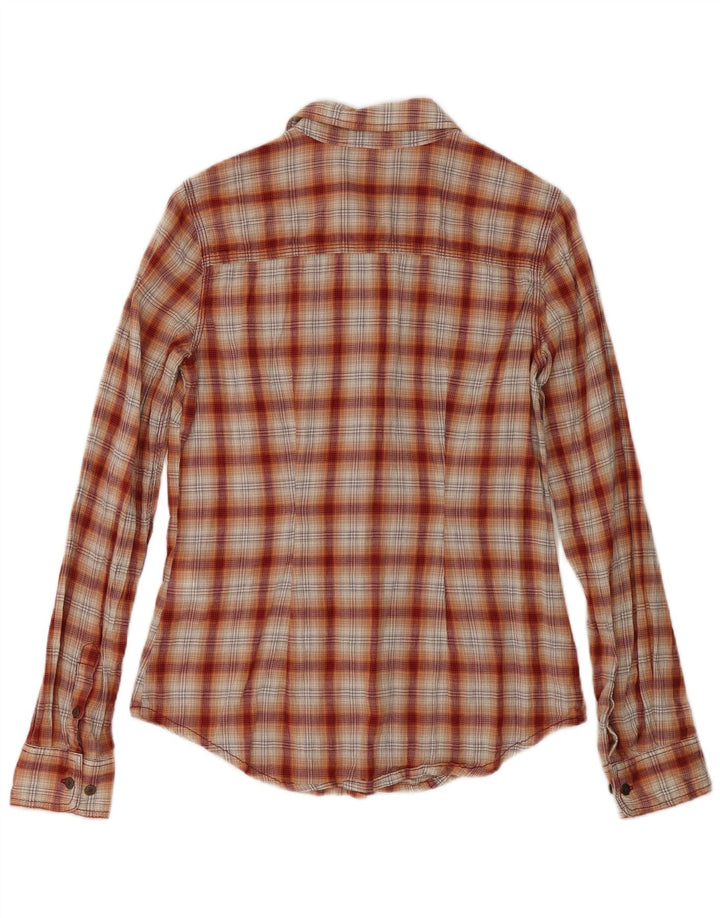 Damska koszula flanelowa Carhartt US 4/6 w małą czerwoną kratę, bawełniana