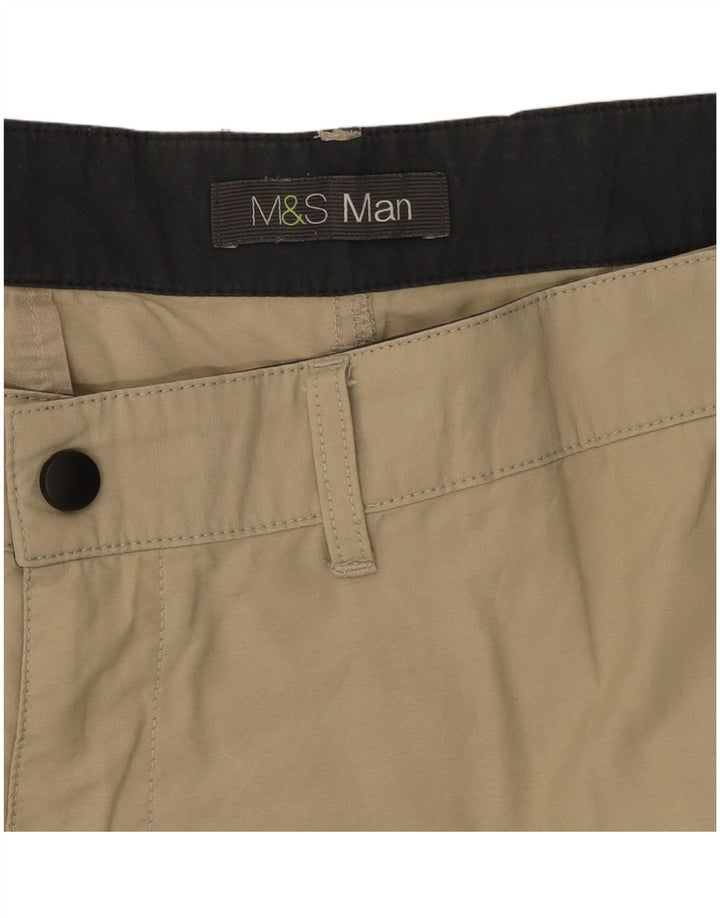 Męskie spodenki cargo Marks & Spencer W38 XL, beżowe