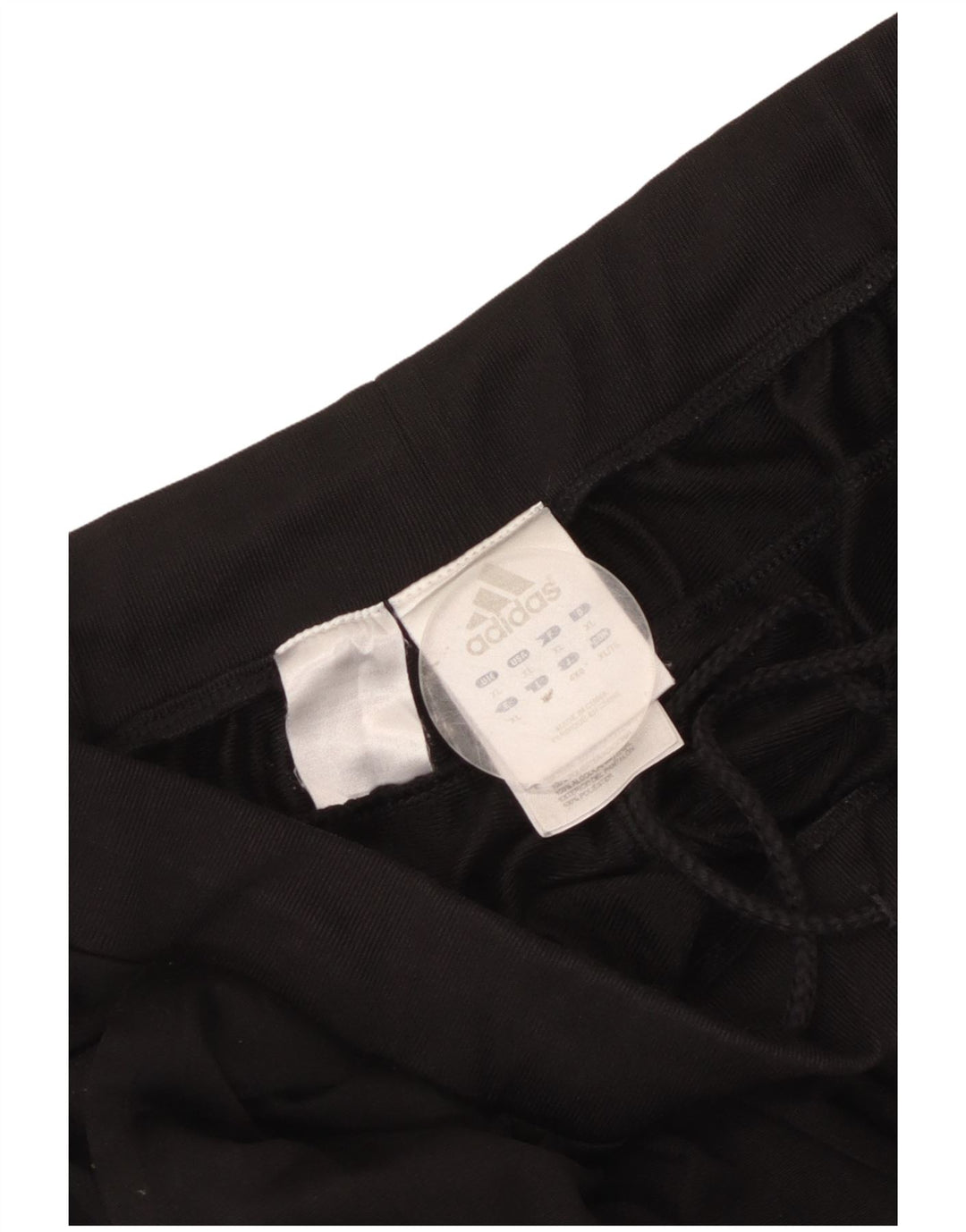 Męskie spodnie dresowe Adidas XL, czarne, poliestrowe