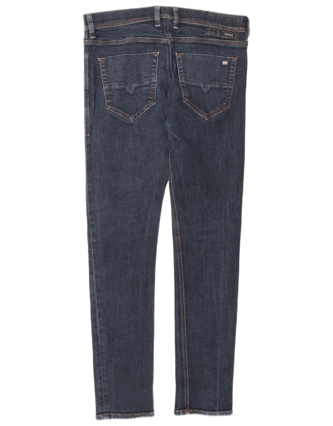 DIESEL Męskie jeansy skinny W32 L32 Granatowe, bawełniane