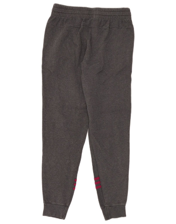 Damskie spodnie dresowe Adidas Joggers UK 8/10 Małe, szare, bawełniane