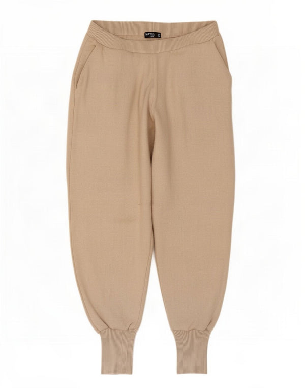 Spodnie dresowe damskie Zara Joggers UK 14, duże, beżowe