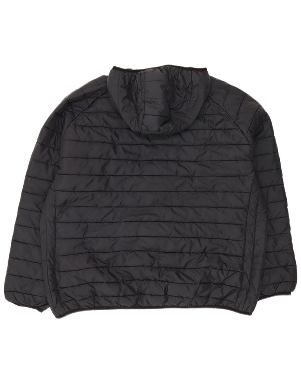 Damska ocieplana kurtka z kapturem Ellesse UK 24 4XL Czarny poliester