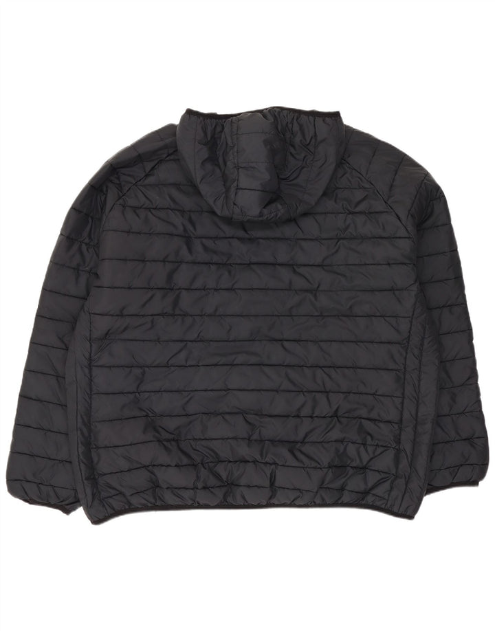 Damska ocieplana kurtka z kapturem Ellesse UK 24 4XL Czarny poliester
