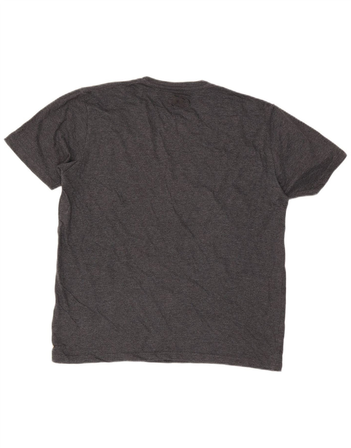 Męski t-shirt Under Armour Heat Gear Top, średnioszary, bawełniany