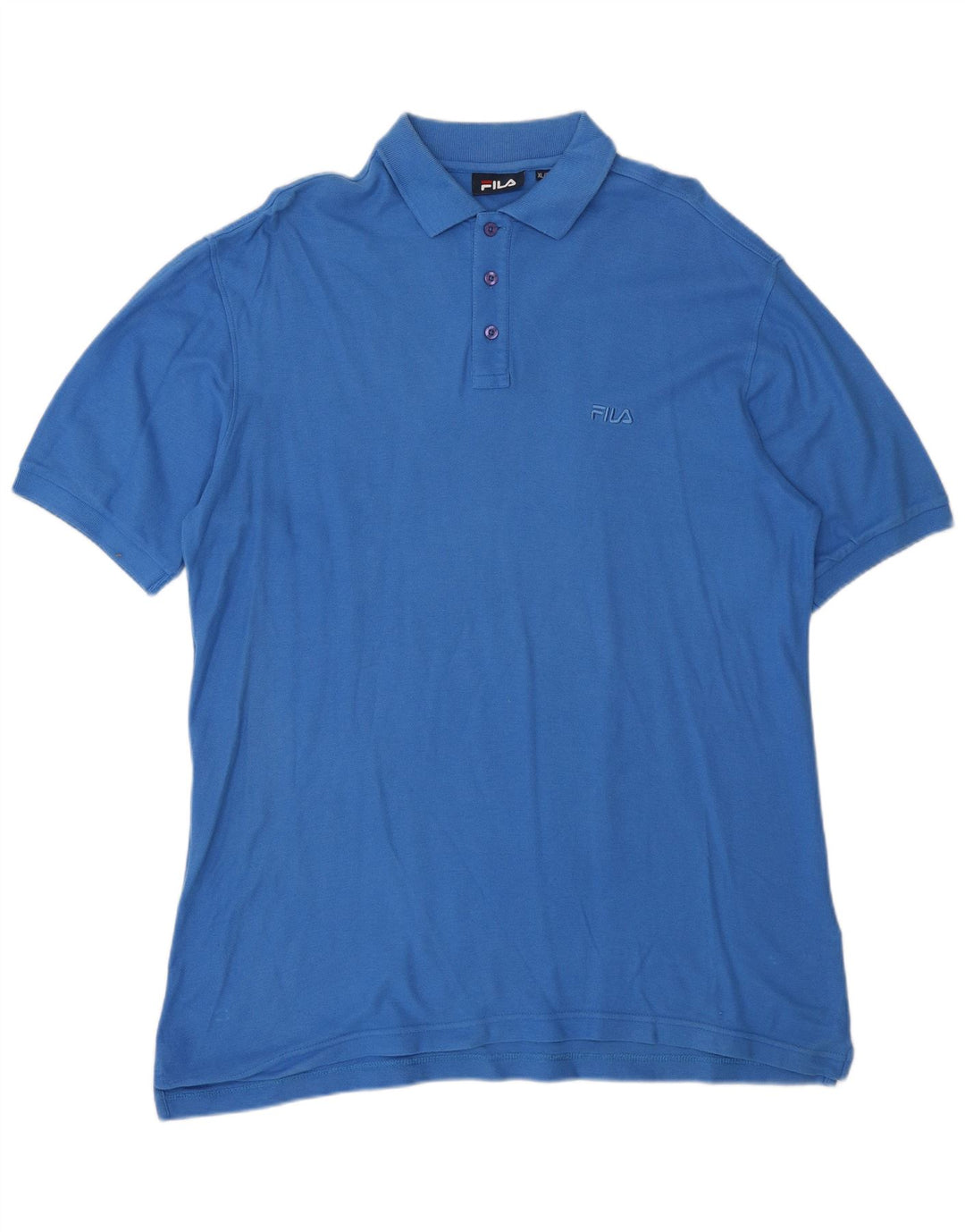 Męska koszulka polo Fila XL, niebieska, bawełniana