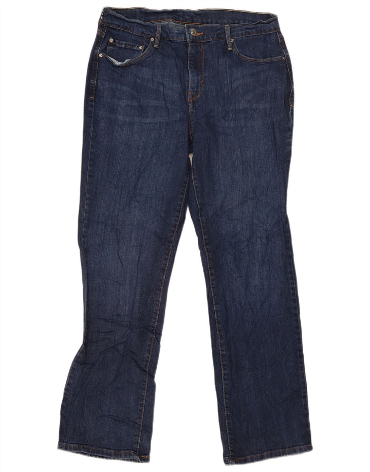 Damskie proste dżinsy Levi's W32 L29 Niebieskie