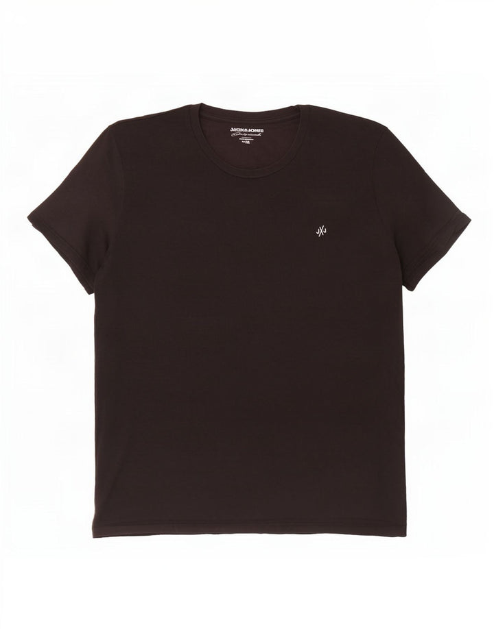 T-shirt męski Jack & Jones Top XL, czarny, bawełniany