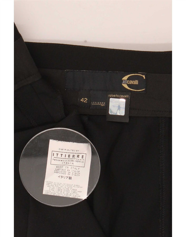 Damska spódnica ołówkowa Just Cavalli IT 42 Medium W28 Czarny poliester