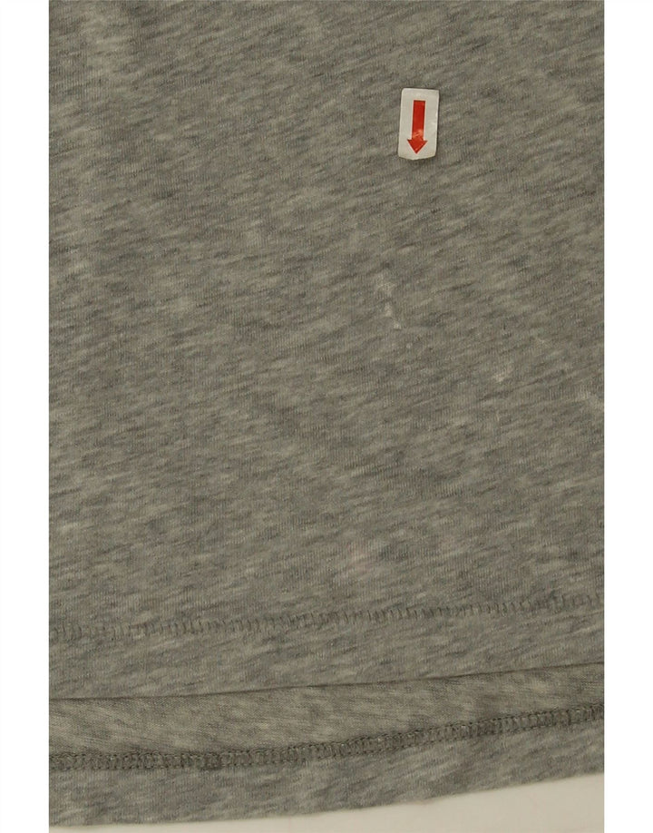 Damska koszulka Nike Oversized Graphic Top UK 16, duża, szara, nakrapiana