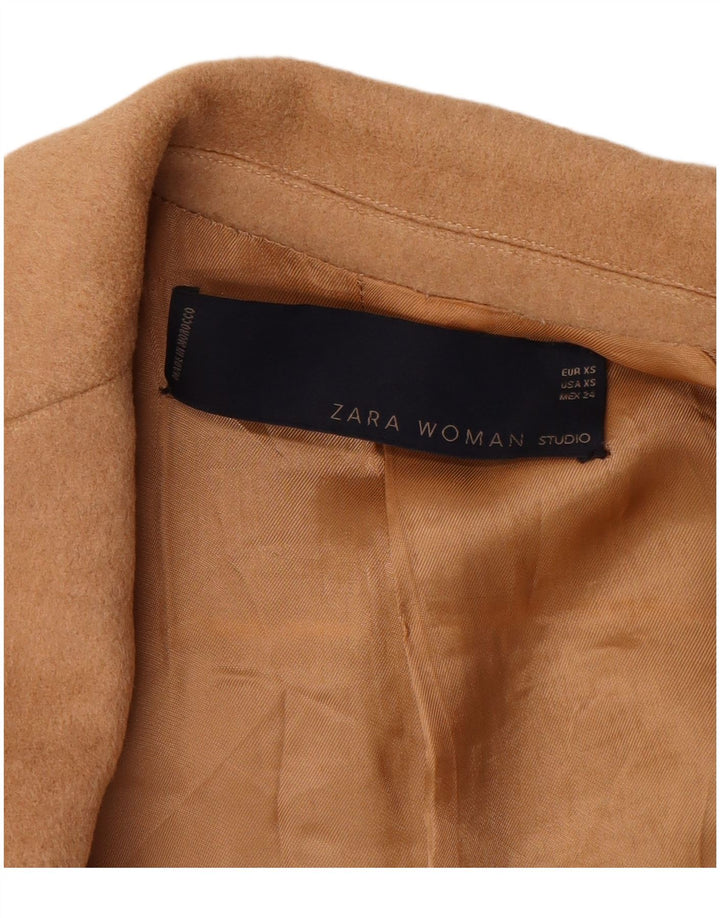 Płaszcz damski Zara UK 6 XS, beżowy