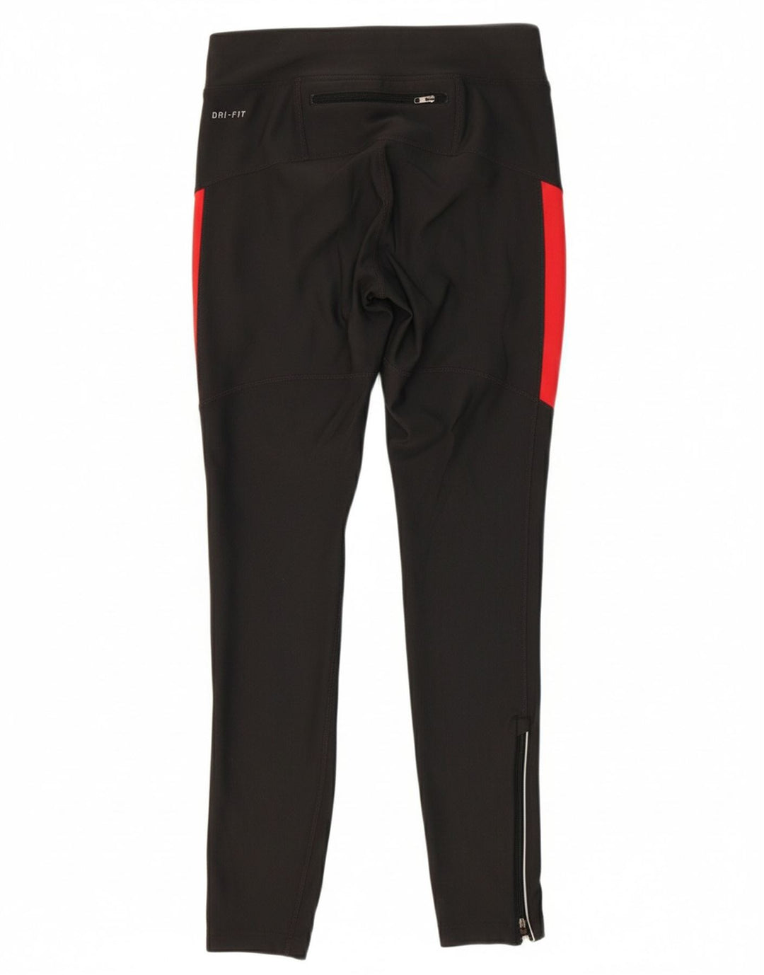 NIKE Womens Dri Fit Leggings UK 6 XS  Grey Colourblock Polyester