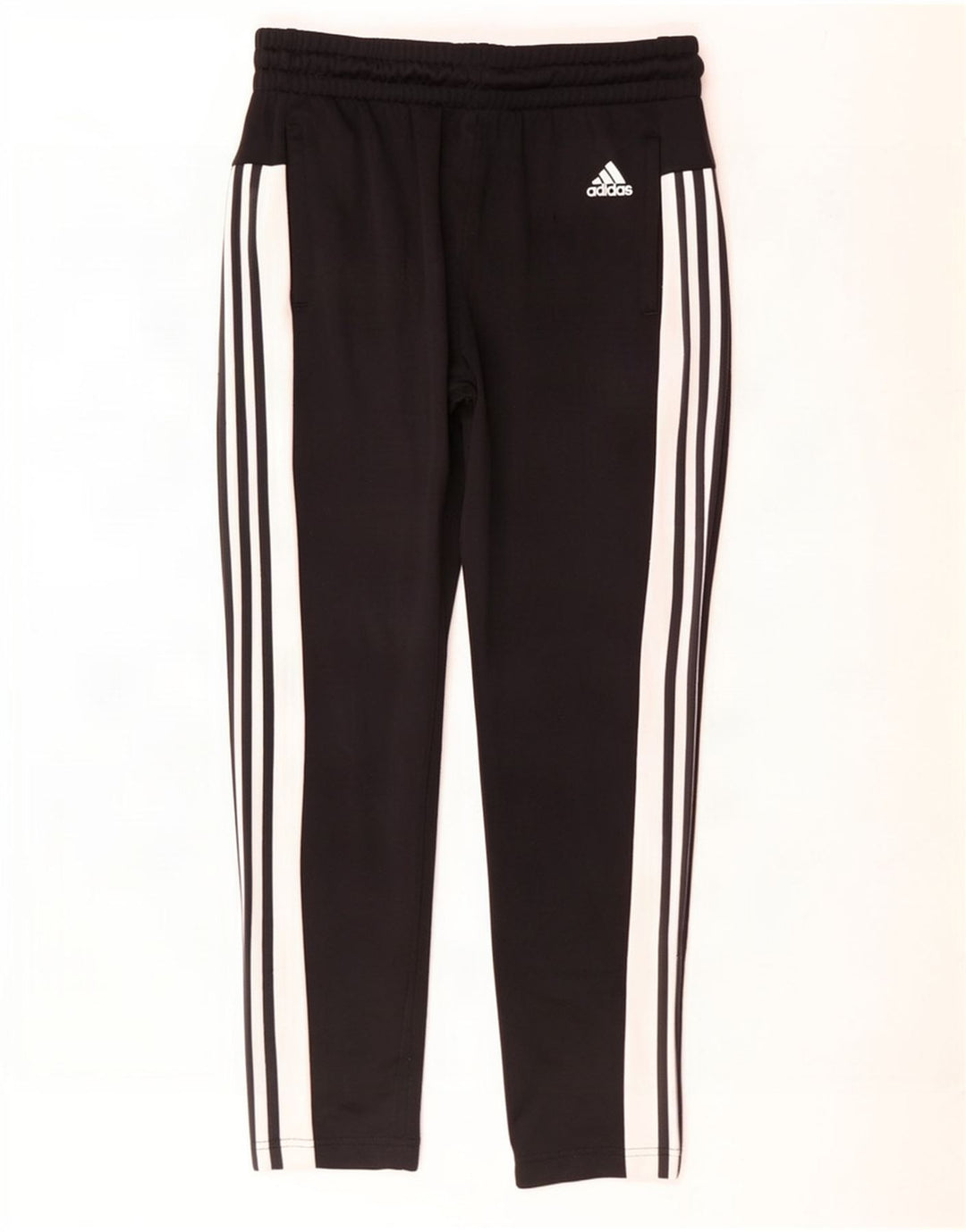 Legginsy damskie Adidas UK 16/18, duży czarny poliester z blokami kolorów