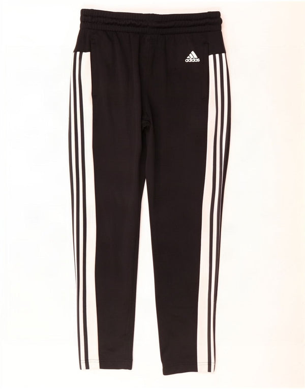 Legginsy damskie Adidas UK 16/18, duży czarny poliester z blokami kolorów