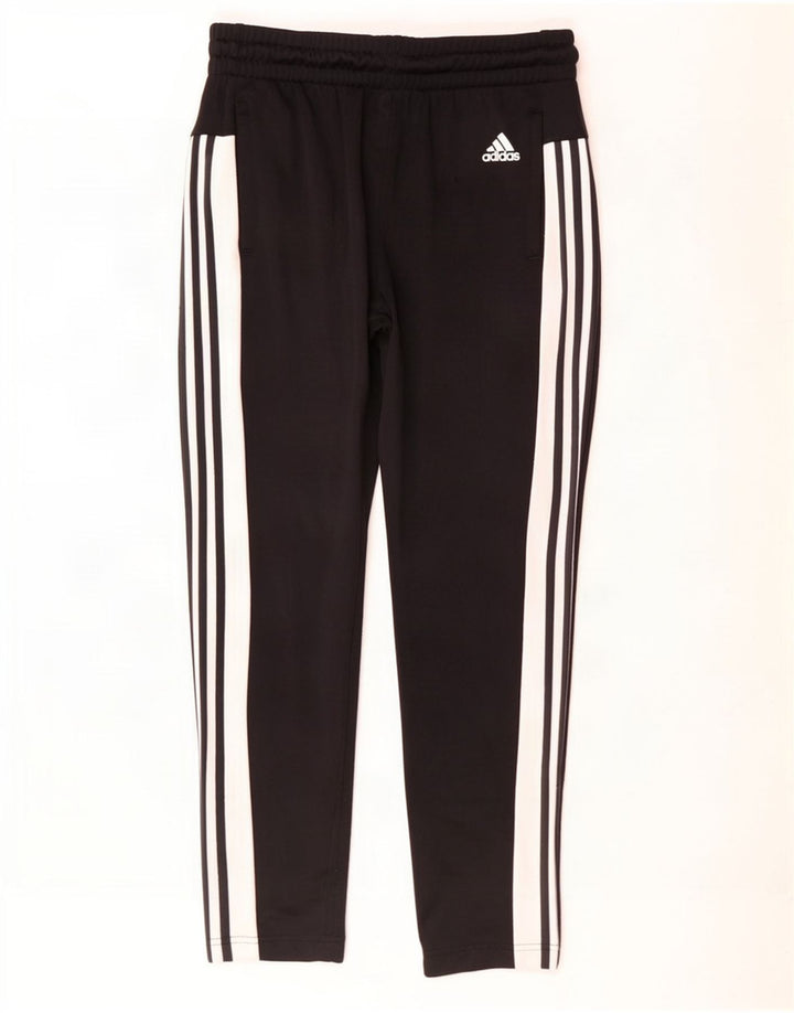 Legginsy damskie Adidas UK 16/18, duży czarny poliester z blokami kolorów