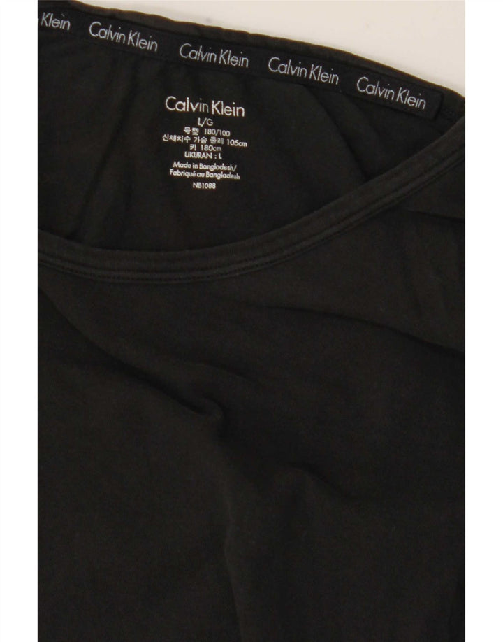 T-shirt damski Calvin Klein Top UK 16, duży, czarny