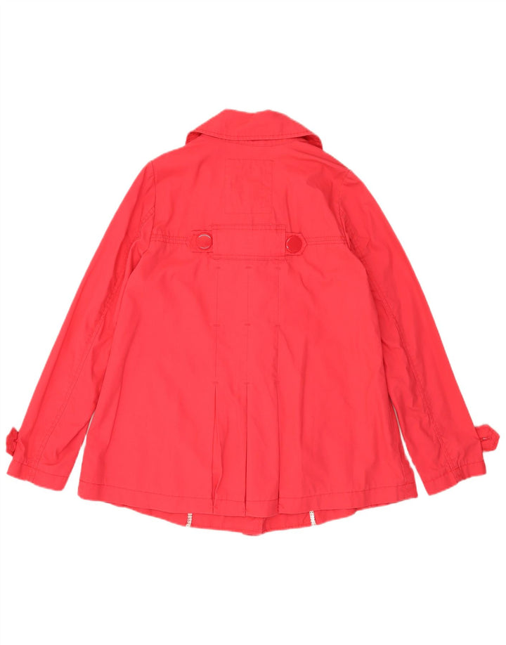 PEPE Jeans Damski płaszcz w groszki UK 10, mały, różowy