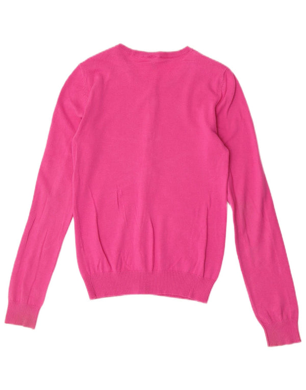 Sweter damski Benetton UK 8, mały, różowy