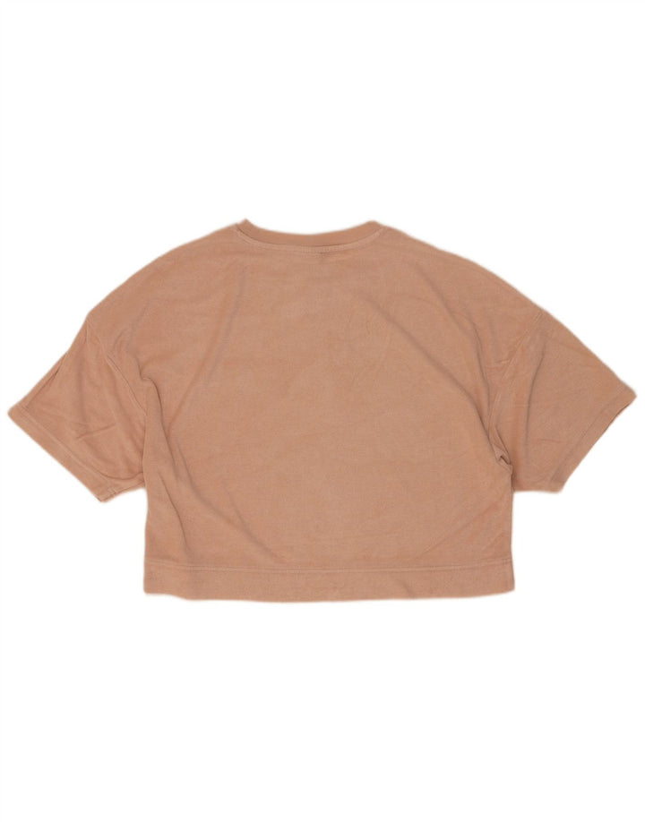 Damski T-shirt Puma Crop Top UK 14 Średni Róż