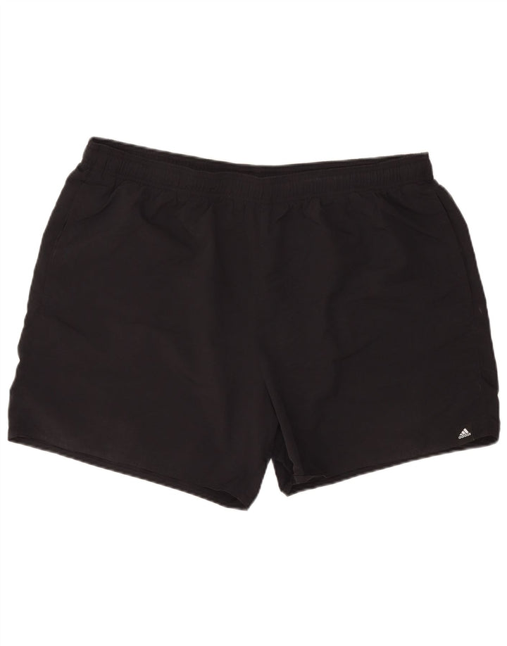 Męskie spodenki sportowe Adidas 2XL z czarnego nylonu