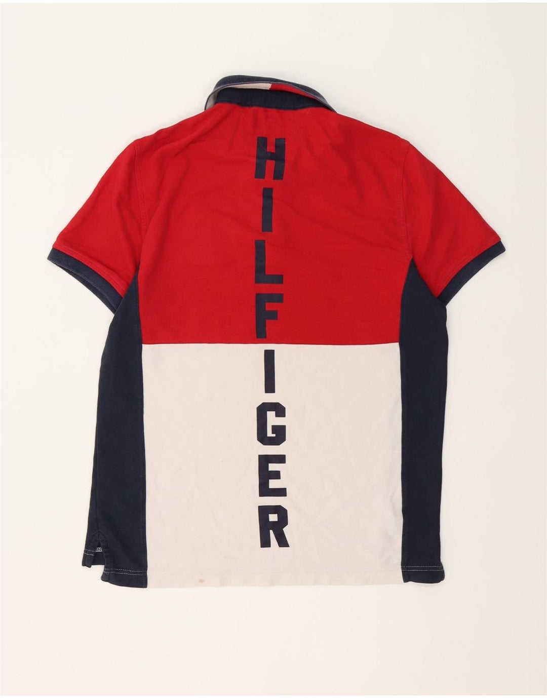 Męska koszulka polo Tommy Hilfiger, bawełniana, w kolorze średniej czerwieni