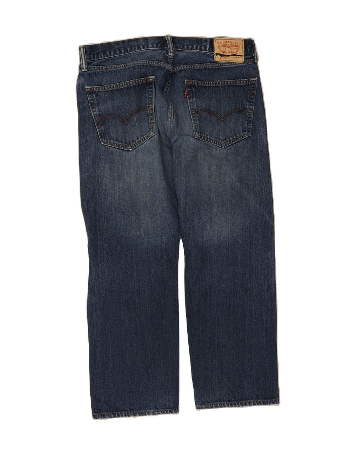LEVI'S Mens 505 Straight Jeans W36 L26 Blue Cotton Vintage Levi's and Second-Hand Levi's from Messina Hembry 