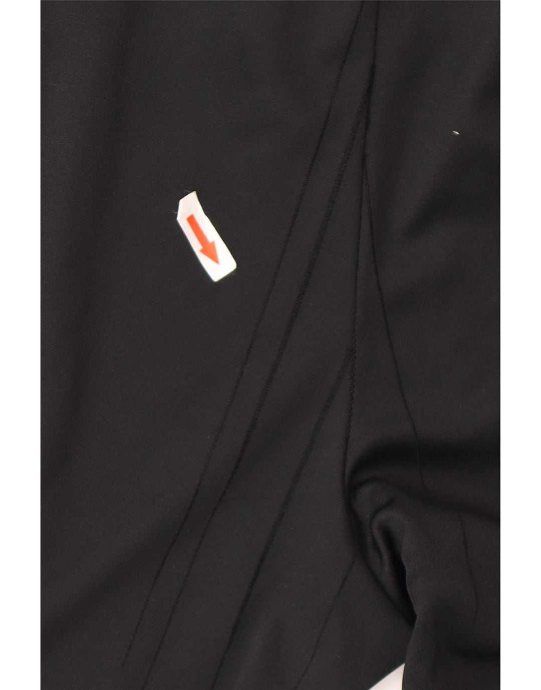 Męskie spodnie dresowe Nike Dri Fit, mały, czarny poliester z blokami kolorów