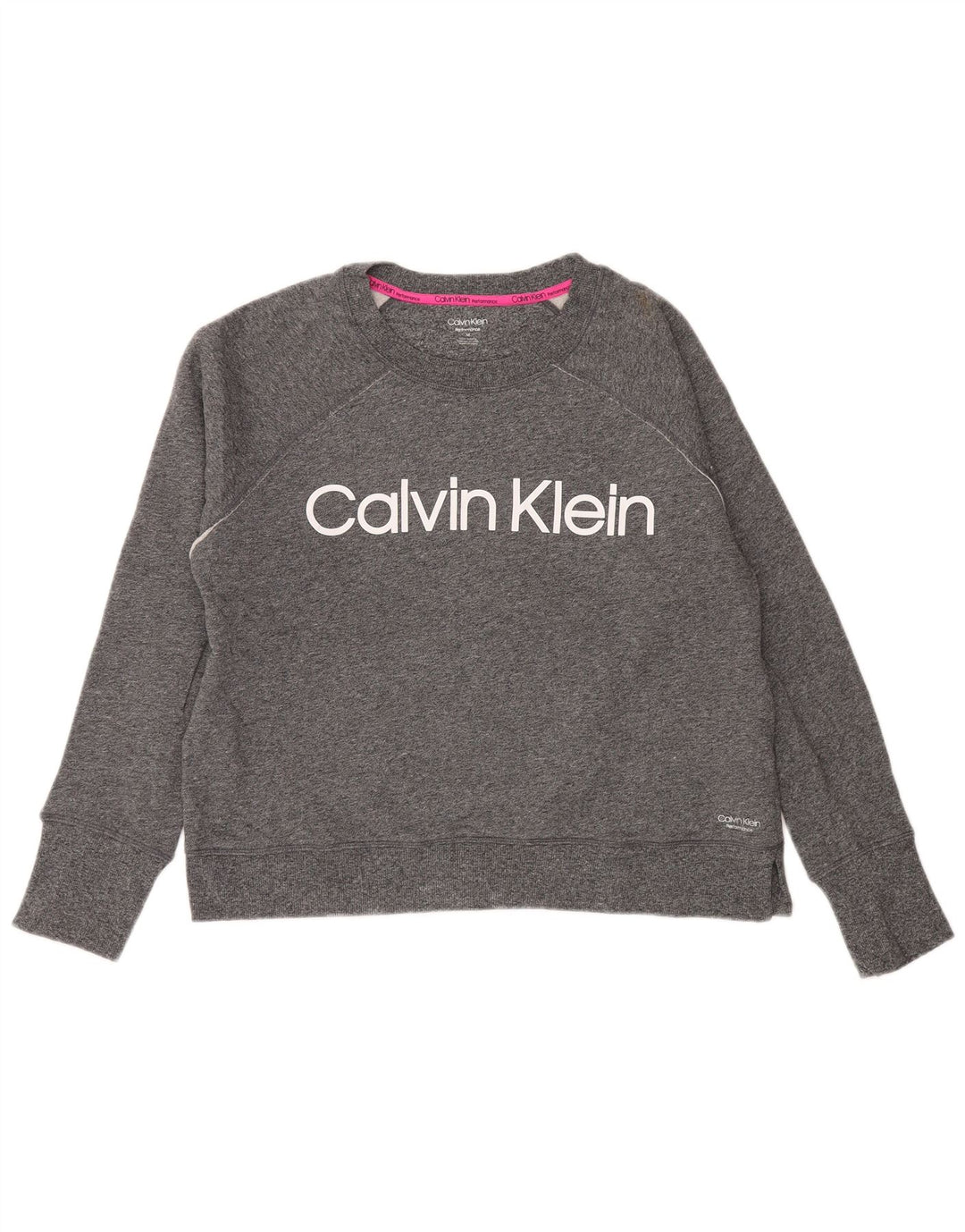 Damski sweter CALVIN KLEIN Performance UK 14, średni szary