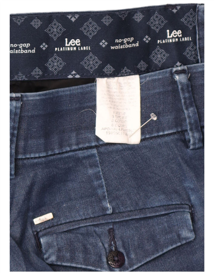 Damskie jeansy LEE Platinum Label US 6 Medium W30 L30 Niebieska bawełna
