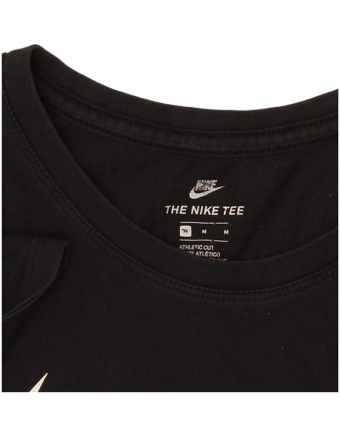Damski T-shirt Nike Athletic Cut Graphic Top UK 14 Średni Czarny