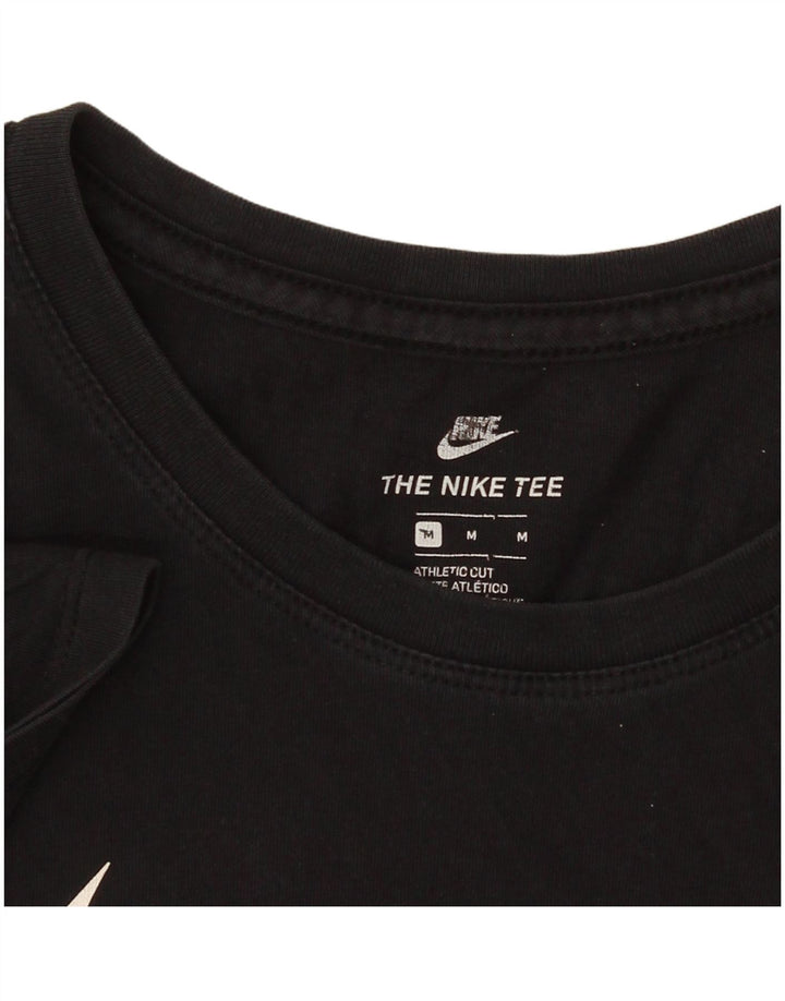 Damski T-shirt Nike Athletic Cut Graphic Top UK 14 Średni Czarny
