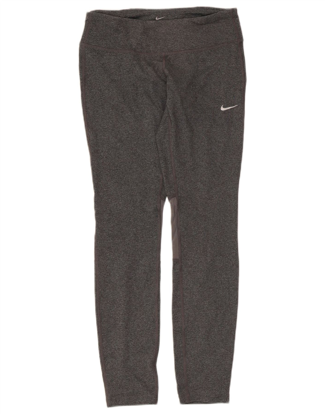 Damskie legginsy NIKE Dri Fit UK 10, małe, szare nakrapiane