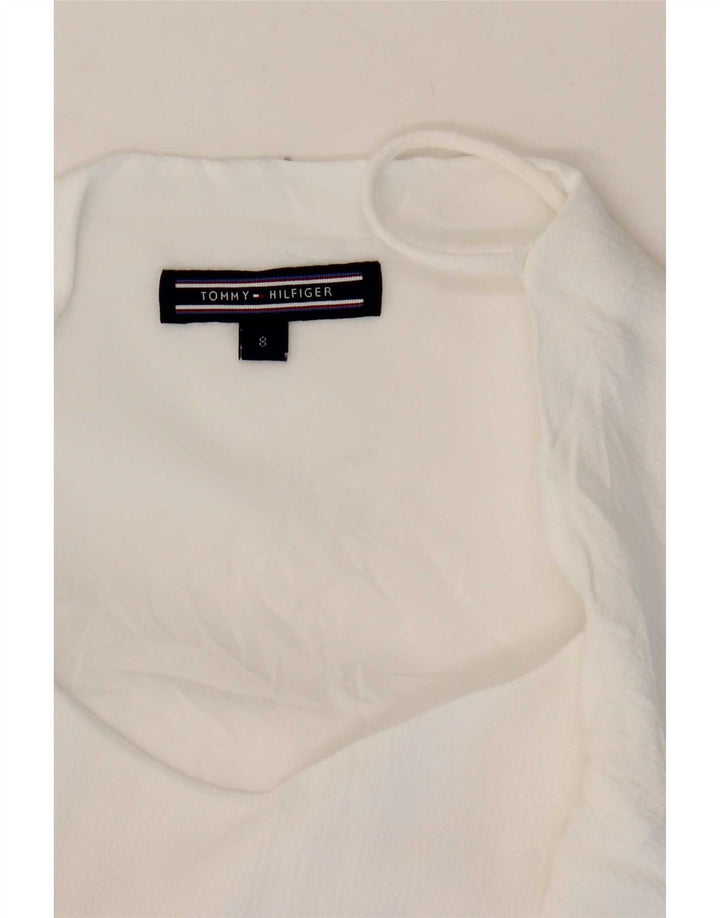 Damski top na ramiączkach Tommy Hilfiger US 8 w średnie białe paski