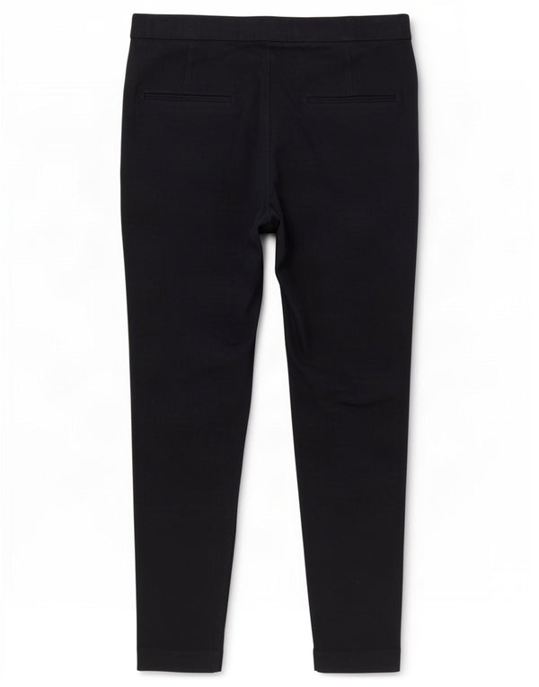 Spodnie damskie Zara Slim Casual, małe, W26 L27, granatowe, bawełniane