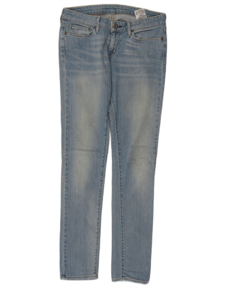 Damskie jeansy Levi's Slight Curve Skinny W29 L34 Niebieska bawełna