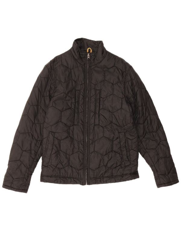 Męska wyściełana kamizelka Timberland UK 38 Średni czarny nylon