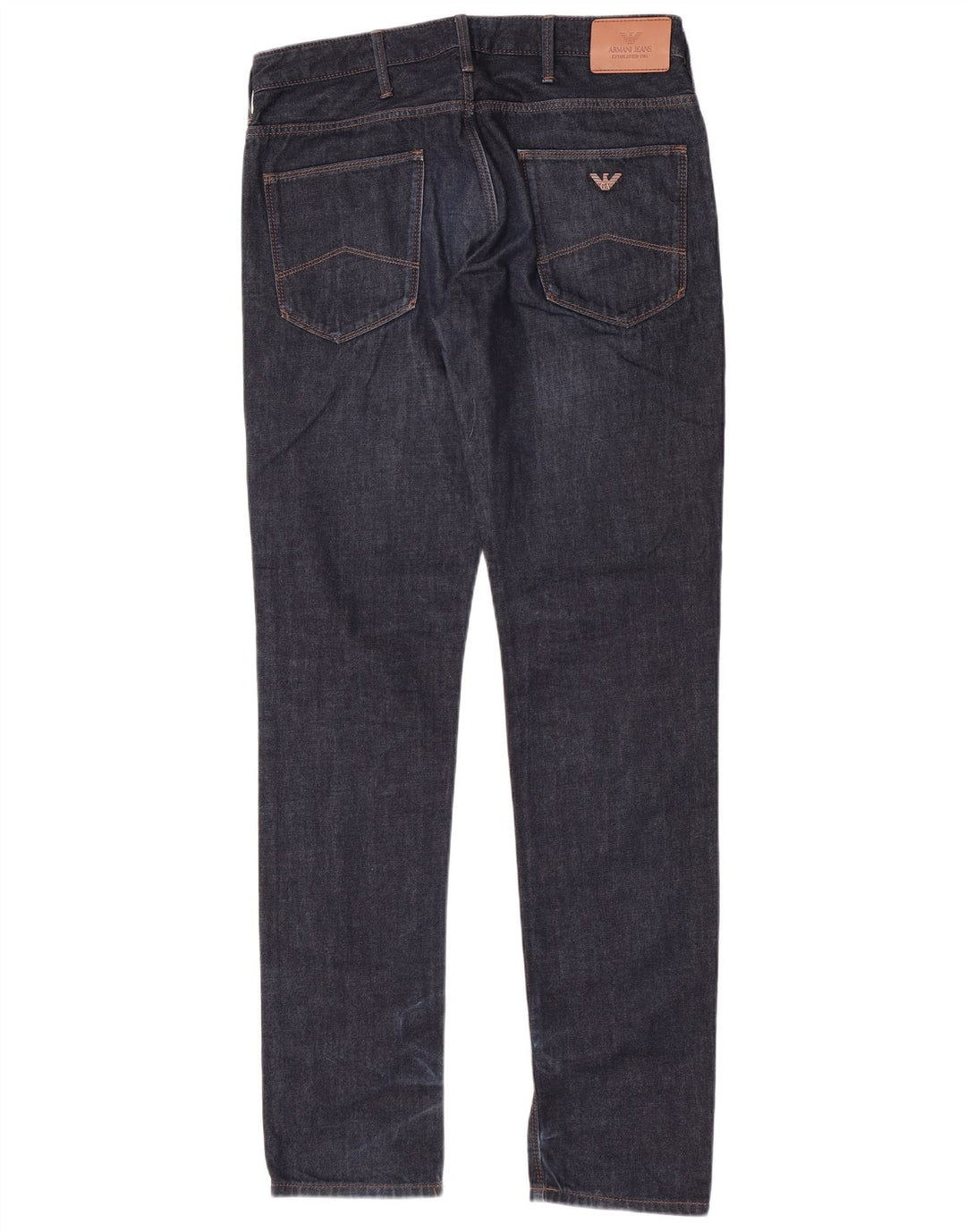 Armani Slim Jeans W31 L33 Granatowa Bawełna