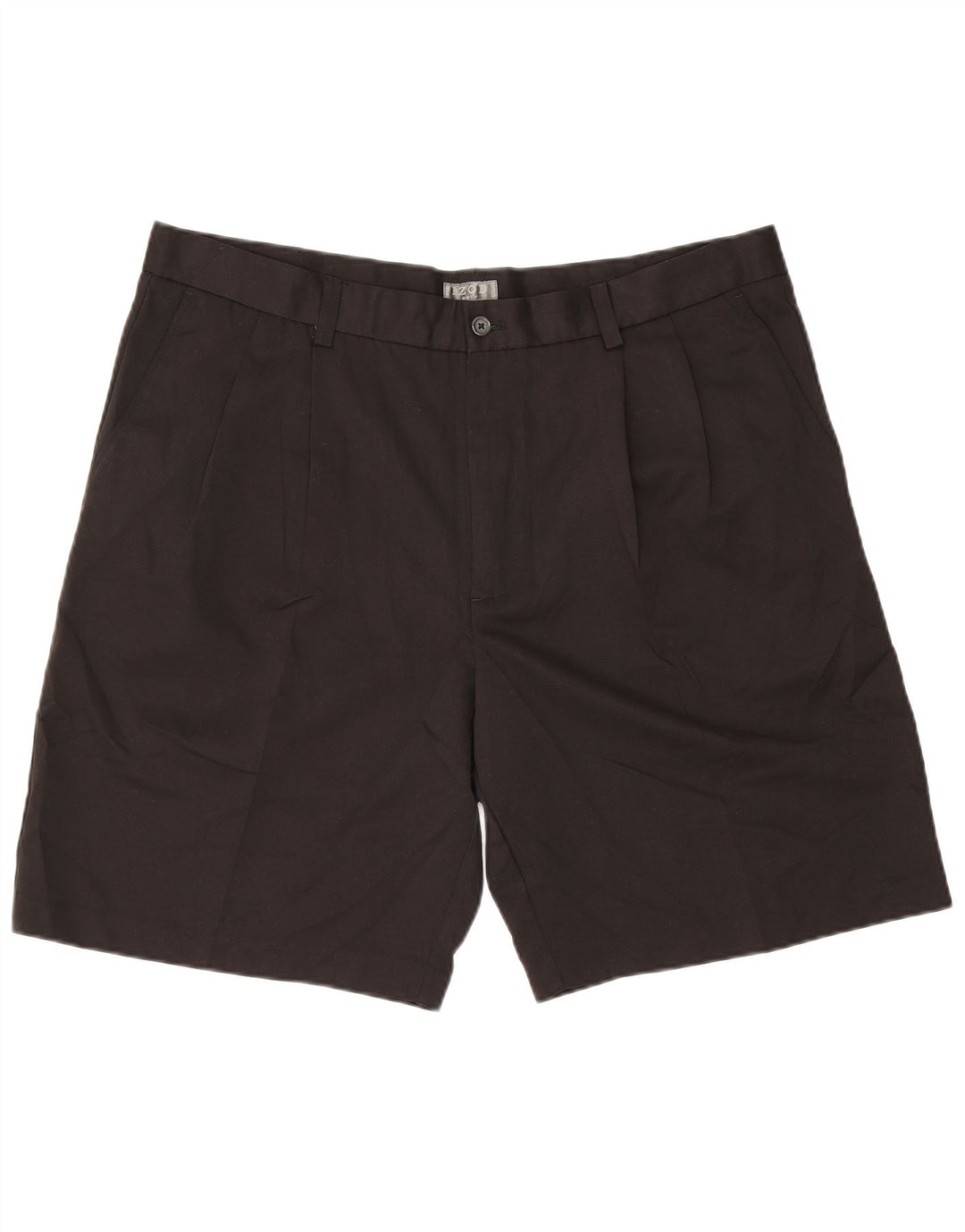 Męskie spodenki golfowe Izod W40 XL, czarny poliester