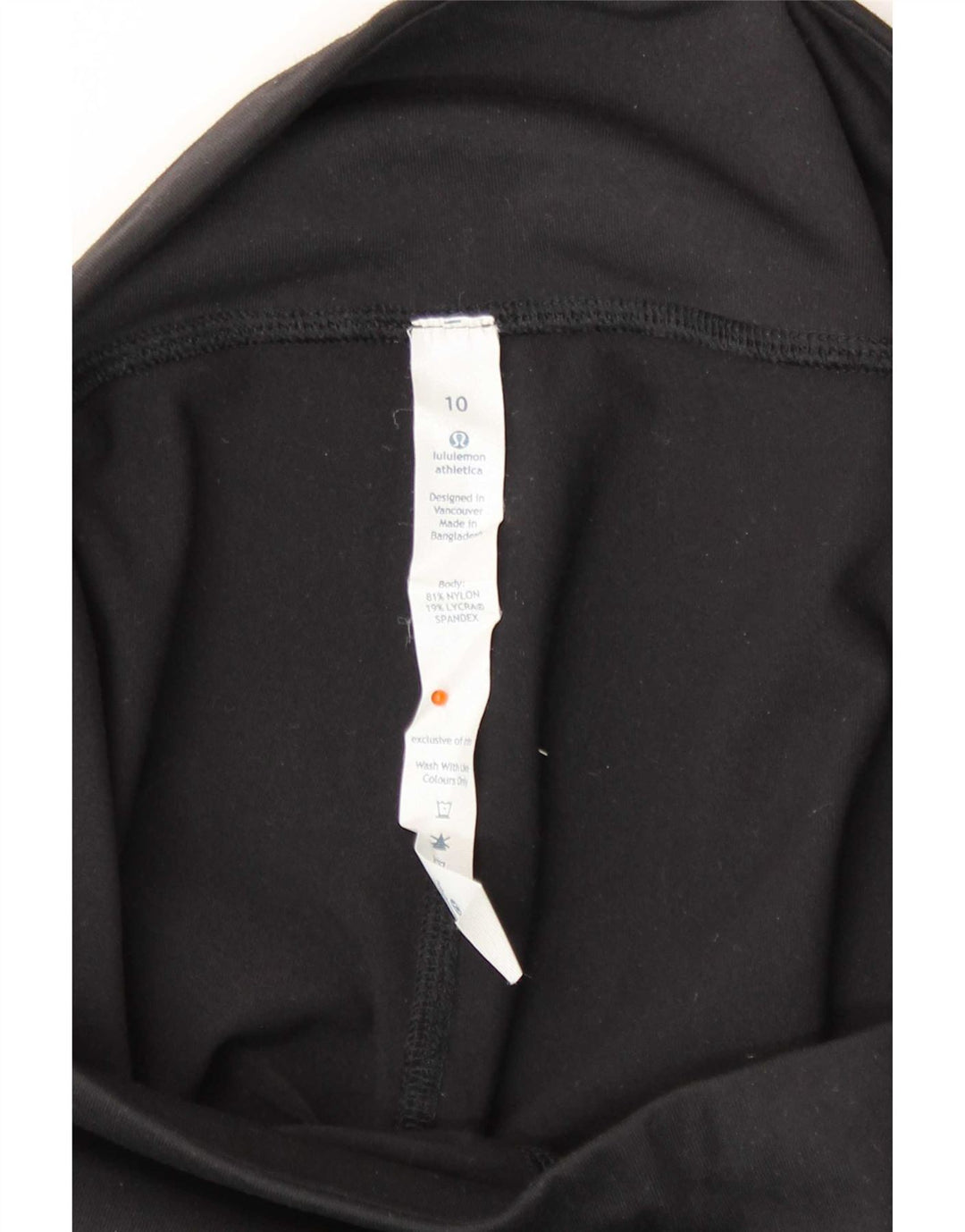 Legginsy damskie Lululemon US 10, duże, czarne, nylonowe