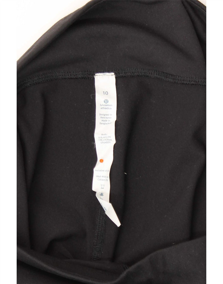 Legginsy damskie Lululemon US 10, duże, czarne, nylonowe