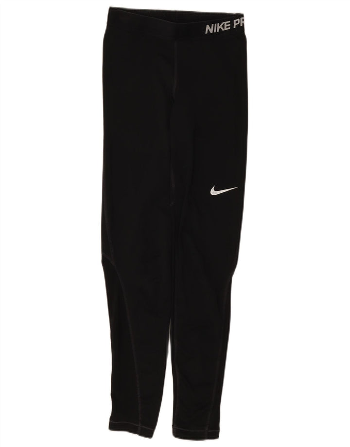 Damskie legginsy Nike Graphic UK 4 XS w kolorze czarnym