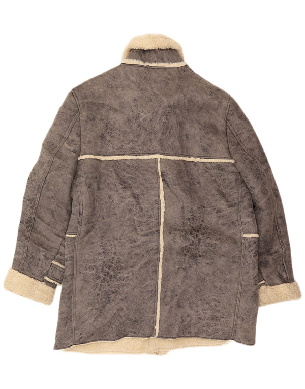 Płaszcz męski Sherpa Zara UK 44 2XL szary