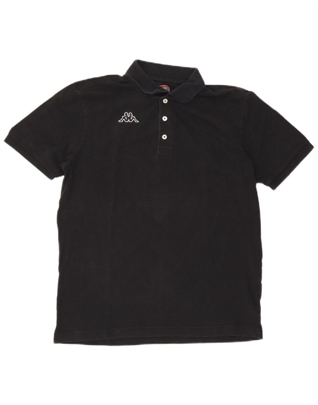 Męska koszulka polo Kappa XL, czarna, bawełniana