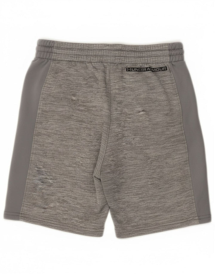 Chłopięce spodenki sportowe Under Armour Graphic 9-10 lat, średnioszare, nakrapiane