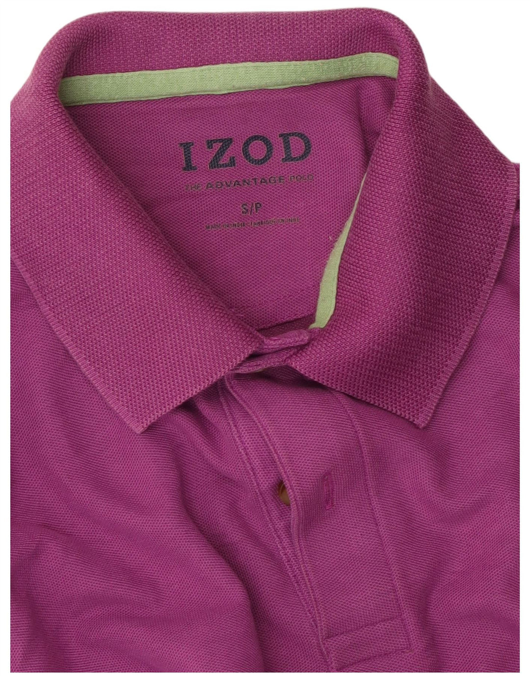 Męska koszulka polo IZOD, mała fioletowa